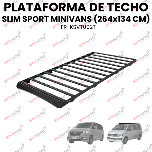 PLATAFORMA DE TECHO SLIM SPORT MINIVANS FR-KSVT002T