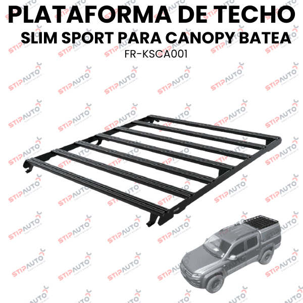 PLATAFORMA DE TECHO SLIM SPORT PARA CANOPY BATEA FR-KSCA001