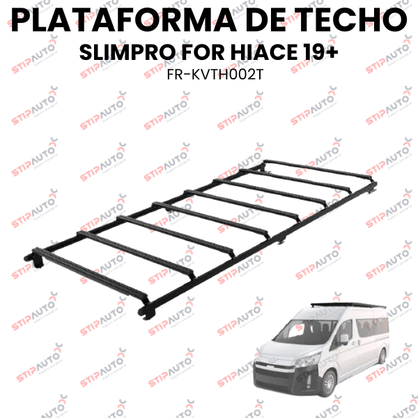 PLATAFORMA DE TECHO SLIMPRO FOR HIACE 19+ FR-KVTH002T