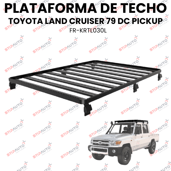 PLATAFORMA DE TECHO TOYOTA LAND CRUISER 79 DC PICKUP FR-KRTL030L