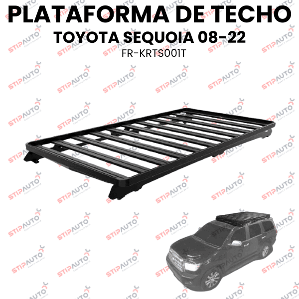 PLATAFORMA DE TECHO TOYOTA SEQUOIA 08-22 FR-KRTS001T