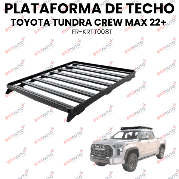 PLATAFORMA DE TECHO TOYOTA TUNDRA CREW MAX 22+ FR-KRTT008T