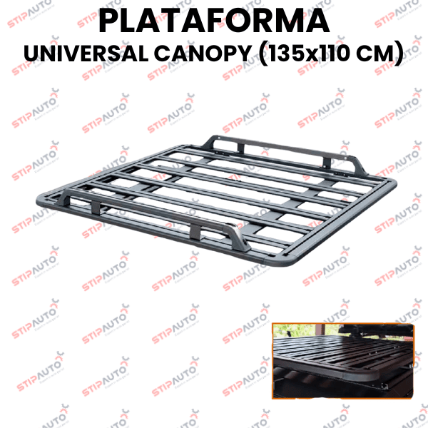 PLATAFORMA UNIVERSAL CANOPY Y ROLLER (135 X 110 CM)